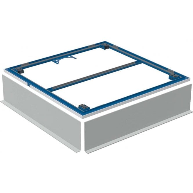 Geberit  Setaplano Installation Frame for shower tray-800mm x 1000mm-Chrome