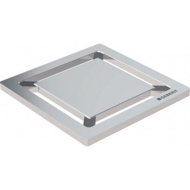 Geberit Shower Drain Cover-Chrome
