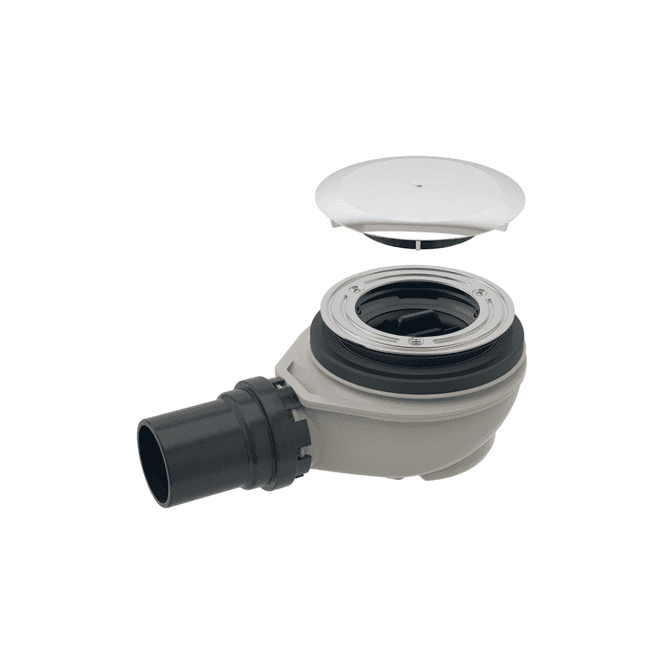 Geberit  Shower Drain With Cover-40mm-Gloss Chrome