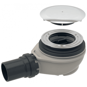 Geberit Shower Drain With Cover-50mm-Gloss Chrome