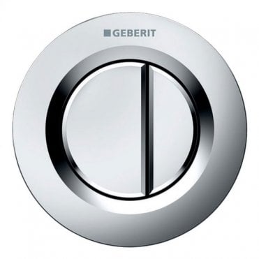 Geberit Type 01 Dual Flush Plate Button For 80mm Concealed Cistern