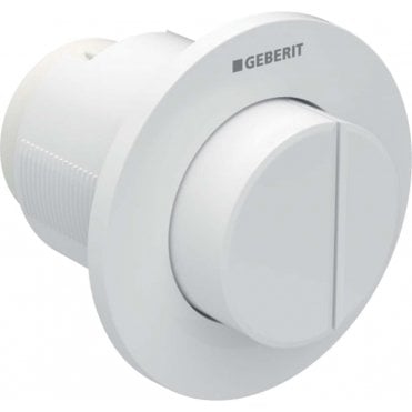 Geberit Type 01 Remote Flush Actuation Concealed Actuator-Alpine White