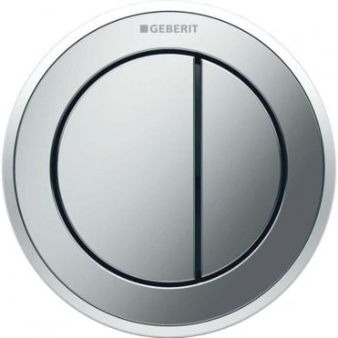 Geberit Type 10 Pneumatic Dual Flush Plate Button For 120mm And 150mm Cistern