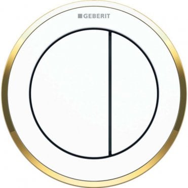 Geberit Type 10 Pneumatic Dual Flush Plate Button For 120mm And 150mm Cistern