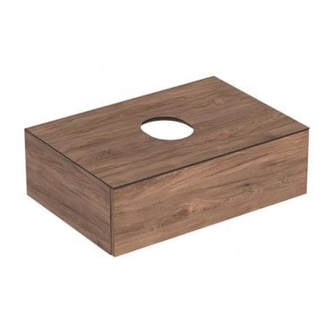 Geberit VariForm One Drawer 750mm Wall Hung Vanity Unit For Lay on basin