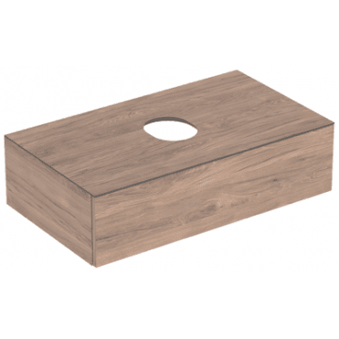 Geberit VariForm One Drawer 900mm Wall Hung Vanity Unit For Lay on basin