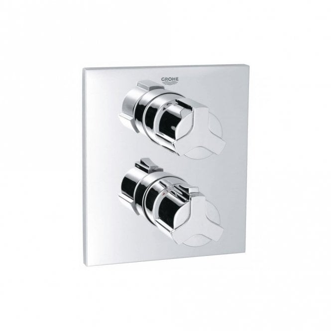 Grohe  Allure 2 Outlets Concealed Thermostatic Bath Shower Mixer Valve With Diverter - Chrome
