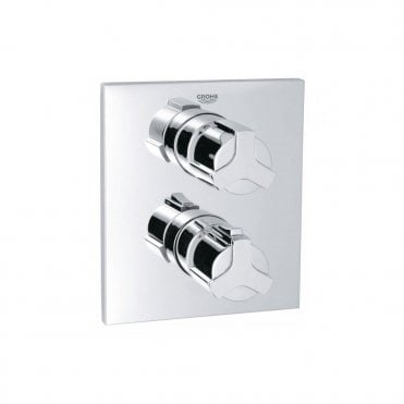 Grohe Allure 2 Outlets Concealed Thermostatic Bath Shower Mixer Valve With Diverter - Chrome
