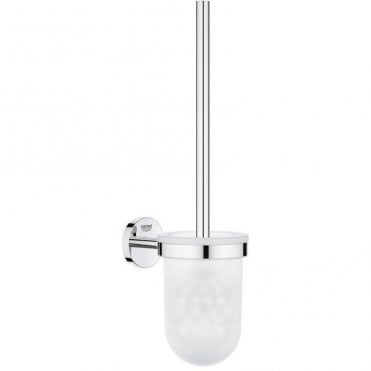 Grohe BauCosmopolitan Toilet Brush Set - Chrome