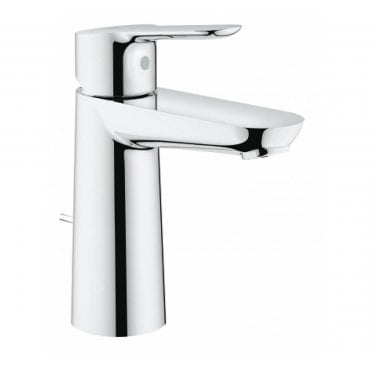 Grohe BauEdge Basin Mixer Tap 1/2" M-Size With Pop Up Waste - 23759000