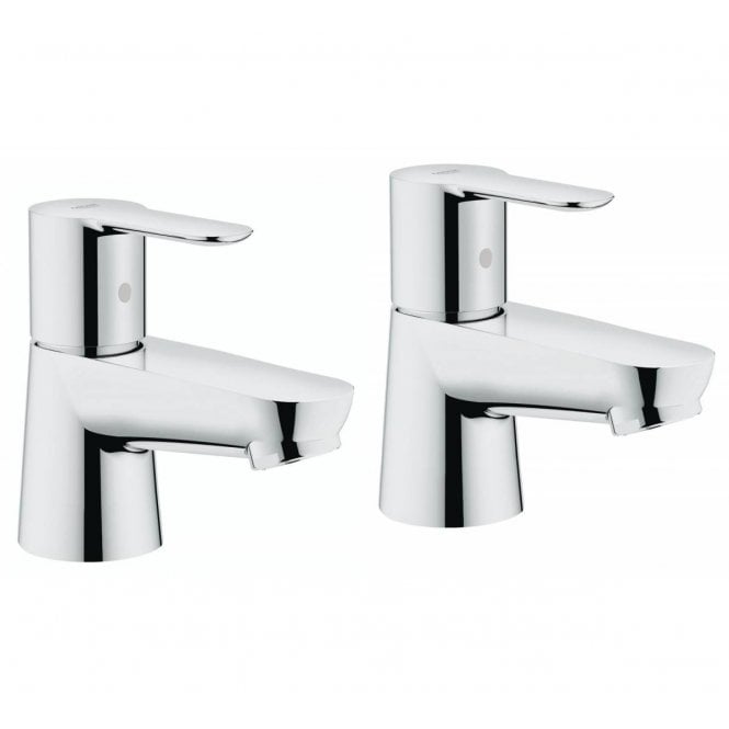 Grohe  BauEdge Basin Taps Pair 1/2 - 2042100M