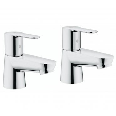 Grohe BauEdge Basin Taps Pair 1/2 - 2042100M