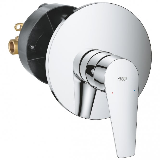 Grohe  BauEdge Concealed Single lever Shower Mixer - Chrome