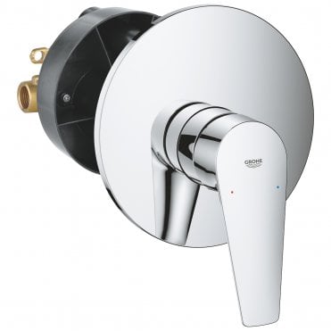 Grohe BauEdge Concealed Single lever Shower Mixer - Chrome