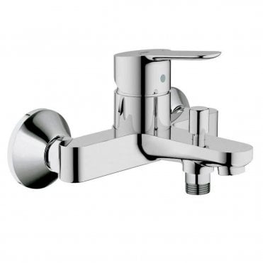 Grohe BauEdge Single Lever Bath Shower Mixer Tap - Chrome