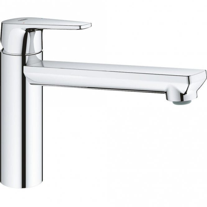 Grohe  BauEdge Single lever Kitchen sink mixer Tap - Chrome
