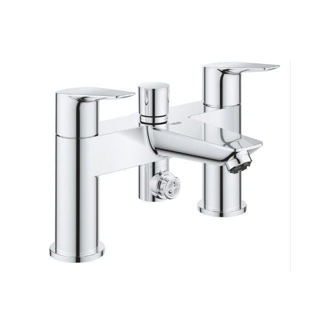 Grohe  BauEdge Two Handled Bath Shower Mixer Tap - 25217001