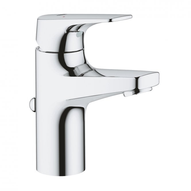 Grohe  BauFlow S Size Basin Mixer Tap With Pop Up Waste - Chrome