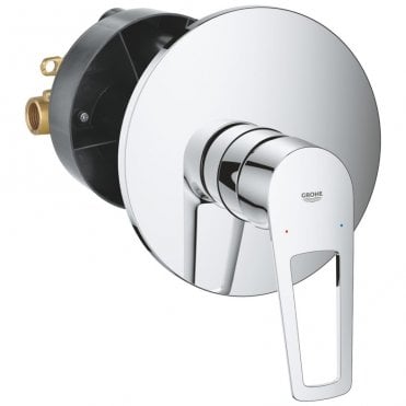 Grohe BauLoop Concealed Single lever shower mixer - Chrome