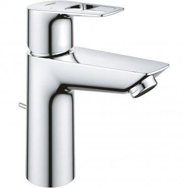 Grohe Bauloop M-Size Basin Mixer Tap With Pop Up Waste - Chrome