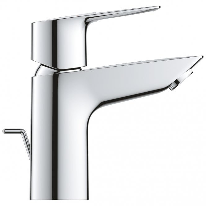 Grohe  Bauloop S Size Basin Mixer Tap With Pop Up Waste - Chrome