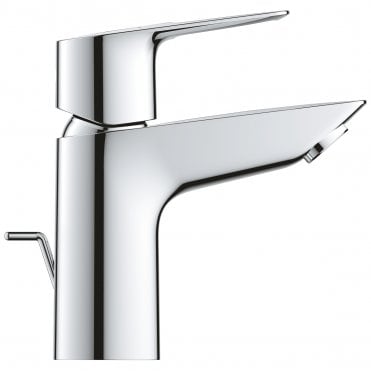 Grohe Bauloop S Size Basin Mixer Tap With Pop Up Waste - Chrome