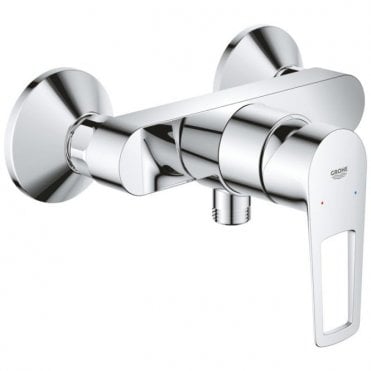 Grohe BauLoop Single Lever Exposed Shower Mixer Tap - Chrome