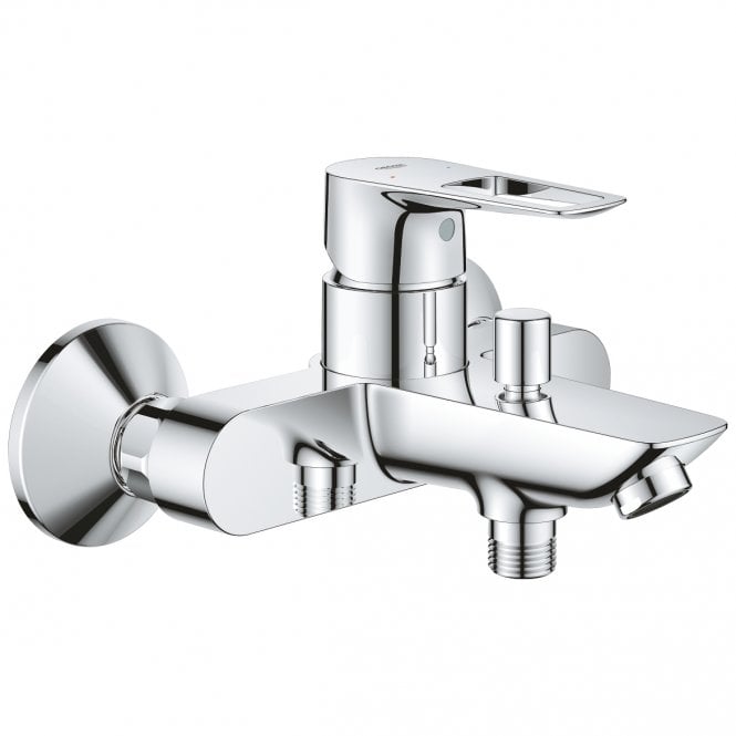 Grohe  BauLoop Wall Mounted Single lever Bath Shower mixer Tap - Chrome