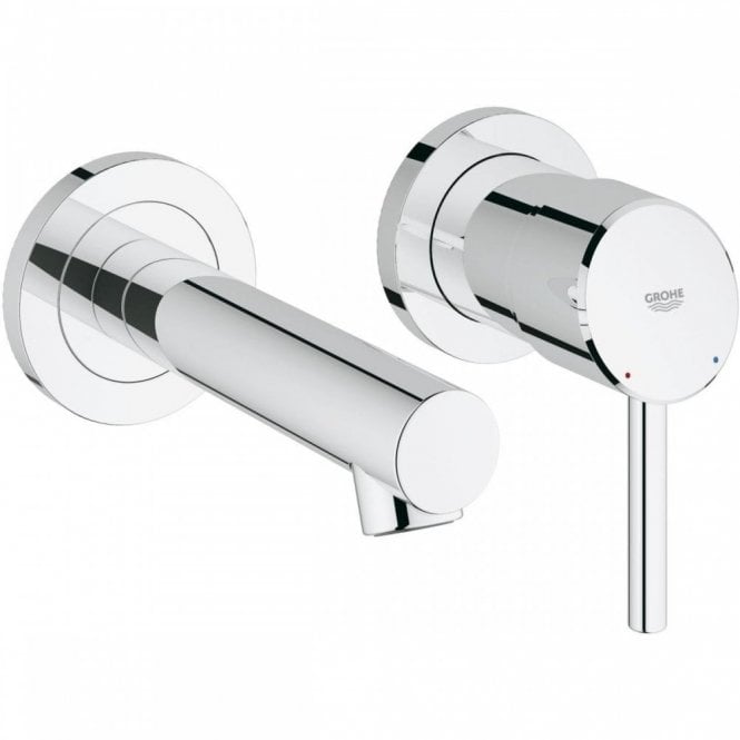 Grohe  Concetto 2 Hole Basin Mixer Tap - Chrome