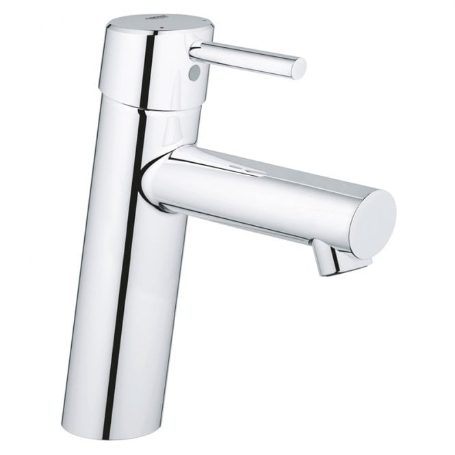 Grohe  Concetto M Size Basin Mixer Tap With Click Waste - Chrome