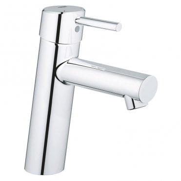 Grohe Concetto M Size Basin Mixer Tap With Click Waste - Chrome