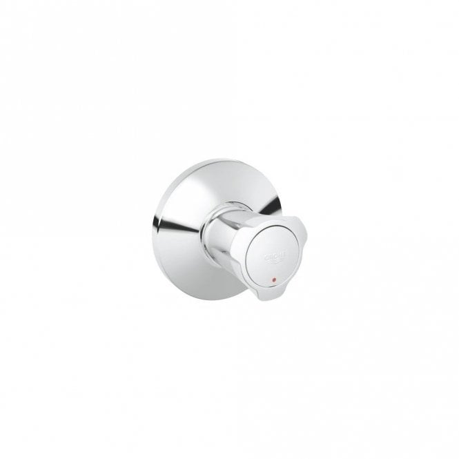 Grohe  Costa L Concealed Stop Valve Trim For Hot Water - Chrome