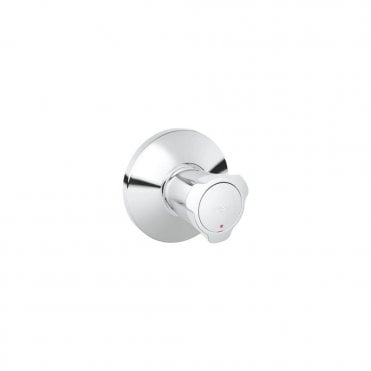 Grohe Costa L Concealed Stop Valve Trim For Hot Water - Chrome