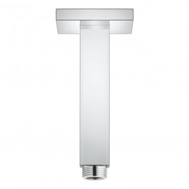 Grohe GROHE Cube Square Rainshower Shower Arm 154mm Ceiling Mount 1/2