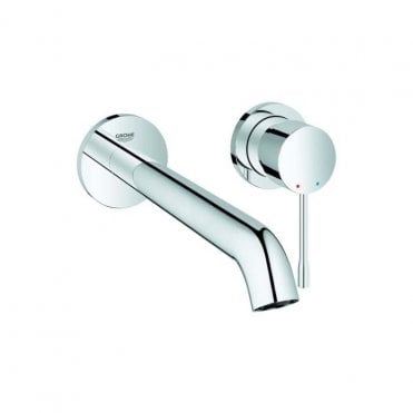 Grohe Essence 2 Hole Basin Mixer Tap - Chrome
