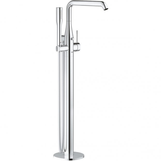 Grohe  Essence Floor Bath Shower Mixer Tap - Chrome