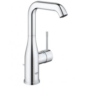 Grohe Essence L-Size Basin Mixer Tap With Pop Up Waste (Select Finish)