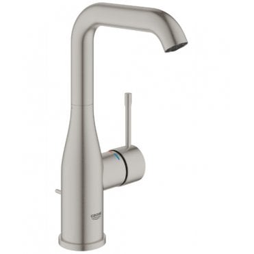 Grohe Essence L-Size Basin Mixer Tap With Pop Up Waste (Select Finish)
