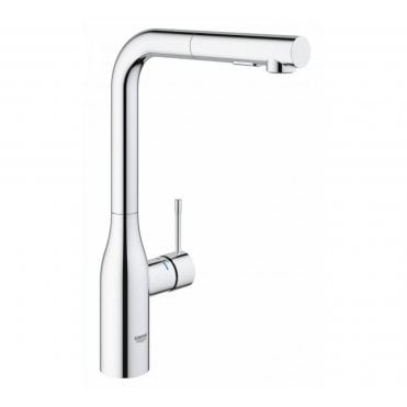 Grohe Essence L-Spout Sink Mixer With Pull-Out Spray 30270000