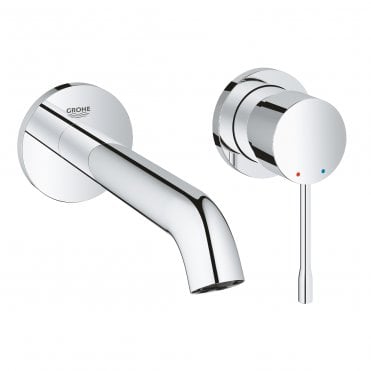 Grohe Essence M Size 2 Hole Basin Mixer Tap (Select Finish)