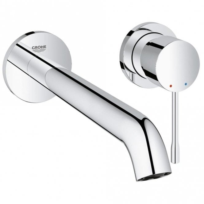 Grohe  Essence New L Size 2 Hole Basin Mixer Tap - Chrome