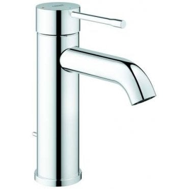 Grohe Essence S-Size Basin Mixer Tap With Pop Up Waste - Chrome