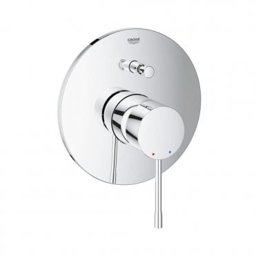Grohe Essence Shower Mixer Trim Set With Single Lever and Diverter - Chrome