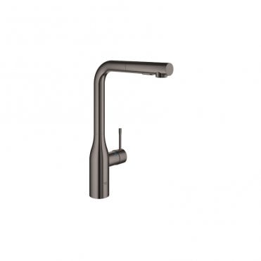 Grohe Essence Single Lever Kitchen Sink Mixer Tap With Pull Out Spray (Select Finish)