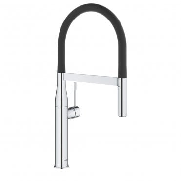 Grohe Essence Single Lever Professional Kitchen Sink Mixer Tap - Chrome