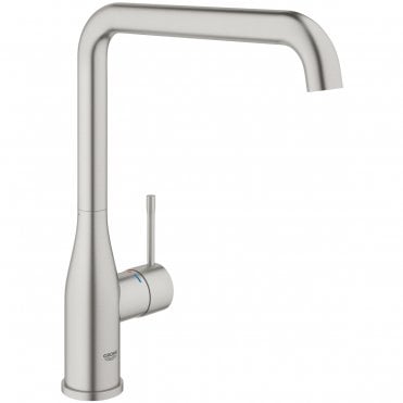 Grohe Essence Single lever Pull Out Kitchen Sink Mixer U Tap With Pull Out Spray (Select Finish)