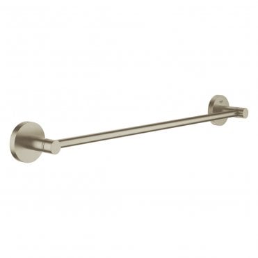 Grohe Essentials 450mm Towel Rail - Brushed Nickel
