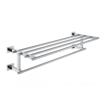 Grohe Essentials Cube Multi Towel Rack - Chrome