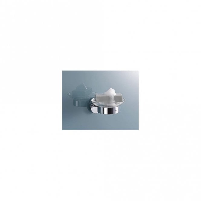 Grohe  Essentials Glass/Soap Dish Holder - Chrome