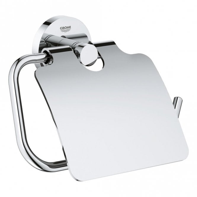 Grohe  Essentials Toilet Roll Holder With Cover (Select Finish)